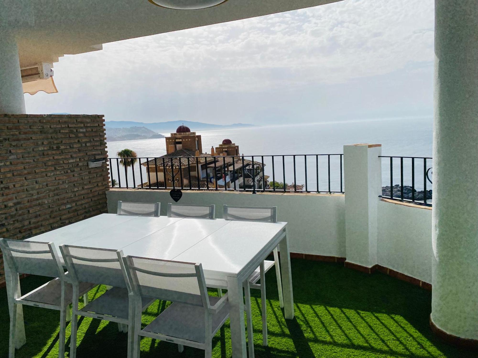 Jardines De Adnania En Marina Del Este Con Vista Al Mar Ada La Herradura (Granada) Exterior foto