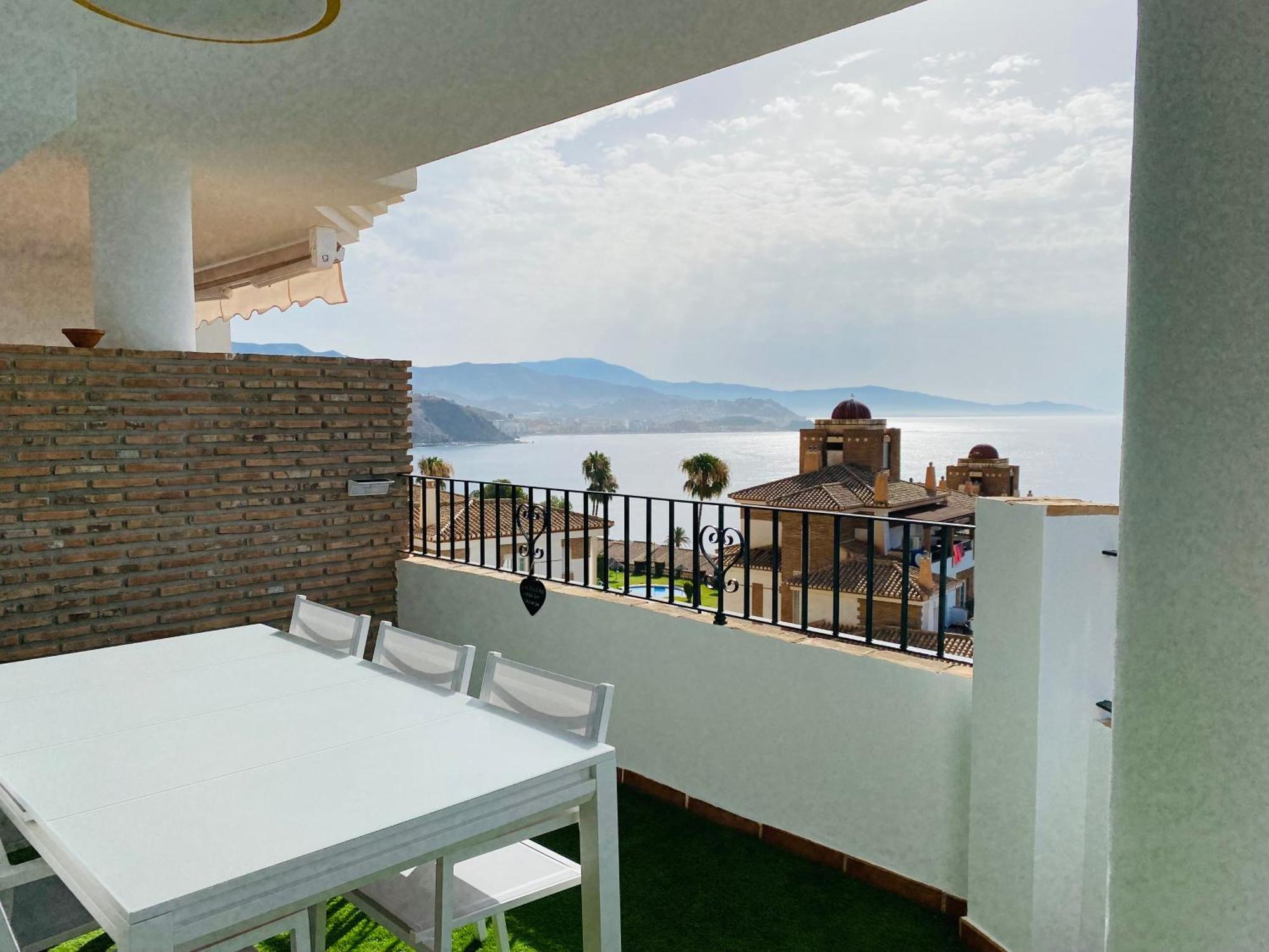 Jardines De Adnania En Marina Del Este Con Vista Al Mar Ada La Herradura (Granada) Exterior foto
